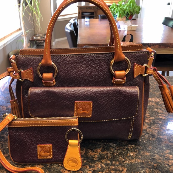 Dooney & Bourke Handbags - Dooney & Bourke Handbag 3 piece set, Wristlet, FOB